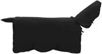 vidaXL Pferdedecke Schwarz 95 cm Polyester