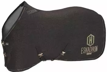 Eskadron Abschwitzdecke Jersey Sparkle black truffle 155 cm