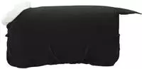 vidaXL Pferdedecke Schwarz 85 cm Polarfleece