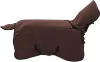 vidaXL Pferdedecke Volles Dunkelbraun 85 cm Polyester