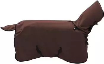 vidaXL Pferdedecke dunkelbraun, 75cm, Polyester (42013267)