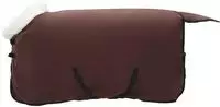 vidaXL Pferdedecke Volles Dunkelbraun 85 cm Polarfleece
