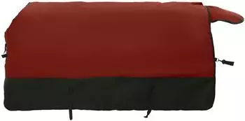 vidaXL Pferdedecke 125cm, Polyester, dunkelgrün und schwarz