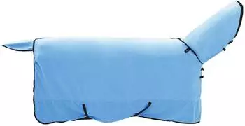 vidaXL Pferdedecke Volles Aqua, Polyester, 165cm (42013266)
