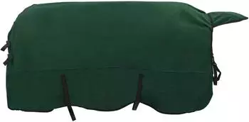 vidaXL Pferdedecke 165cm dunkelgrün, Polyester, outdoor (130764)