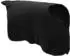 vidaXL Pferdedecke Polyester schwarz 135cm
