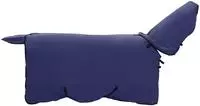 Vidaxl Horse Blanket Navy Blue 115 Cm Polyester Fleece