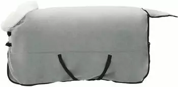 vidaXL Pferdedecke Polarfleece dunkelgrün 135cm