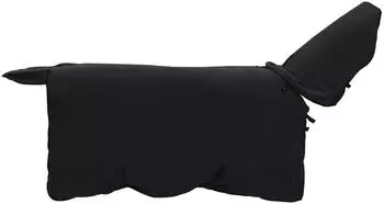 vidaXL Pferdedecke schwarz 115cm Polyester (42013301)