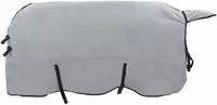 Vidaxl Horse Blanket Full Light Grey And Pink 145 Cm Polyester Fleece