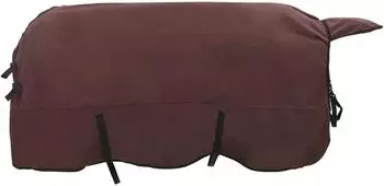vidaXL Pferdedecke dunkelbraun, 155cm, Polyester (42013205)