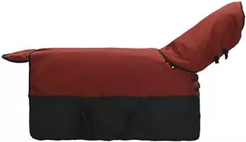 vidaXL Pferdedecke dunkelgr&uuml;n und schwarz 155cm Polyester (42013135)