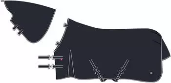 Imperial Riding IRHBasic Highneck Outdoordecke 200g, 155cm (DE5025BP12-5001-205)