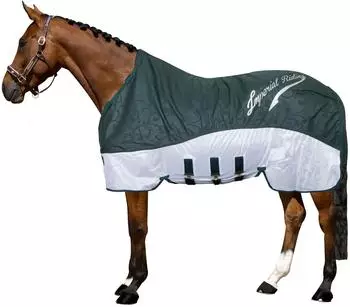 Imperial Riding IRHSuper-Dry Regen- & Fliegendecke 2-in-1 waldgr&uuml;n (DE50321014-6080-175)