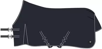 Imperial Riding IRHBasic Outdoor-Sommerdecke ohne Halsabdeckung, navy, 135cm (DE50325BP5-5001-185)