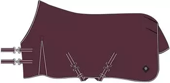 Imperial Riding IRHBasic Outdoor-Fleecedecke 0g ohne Halsteil, weinrot (DE50325BP1-3072-185)