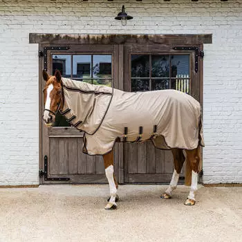Kentucky Horsewear Mesh Fly Rug Comfort beige/braun 160cm (52237-32-05-160)