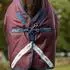 Horseware Outdoordecke AMIGO 1200D 100 g burgundy/navy & titanium grey 140 cm