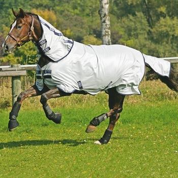 Horseware Amigo Mio Fly Rug Sheet 115cm silber/navy