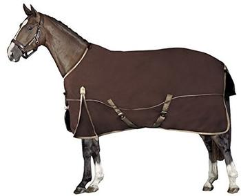 Pfiff Ganzjahresdecke mit Fleece Eurasia (100332) braun 125 cm
