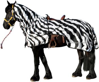 Bucas Ausreitdecke Riding Zebra 135 cm