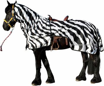 Bucas Ausreitdecke Riding Zebra 155 cm