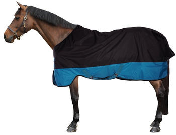 Horseware Mio Turnout 0g 140cm Black with Turquoise & Black