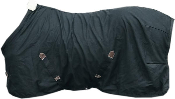 Kentucky Horsewear Stalldecke Cotton Sheet 160cm schwarz