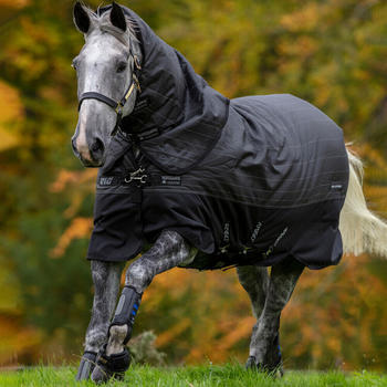 Horseware Amigo Bravo 12 Reflectech Plus 250g 130cm Black/Reflective & Black