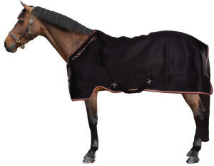 Horseware Rambo Airmax Cooler Disc 115cm Black with Tan, Orange & Black