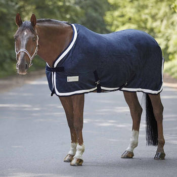 Waldhausen Comfort Fleecedecke Esperia Two 125cm dunkelblau/creme (8028305-125)