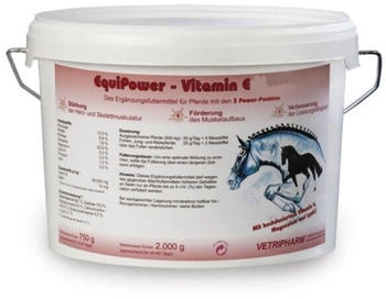 VETRIPHARM EquiPower Vitamin E-Selen Pulver 2kg
