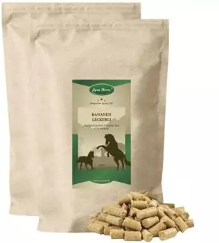 Lyra Pet 10 kg Lyra Horse Bananen Leckerli