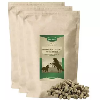 Lyra Pet 15 kg Lyra Horse Leinkuchen Leckerli