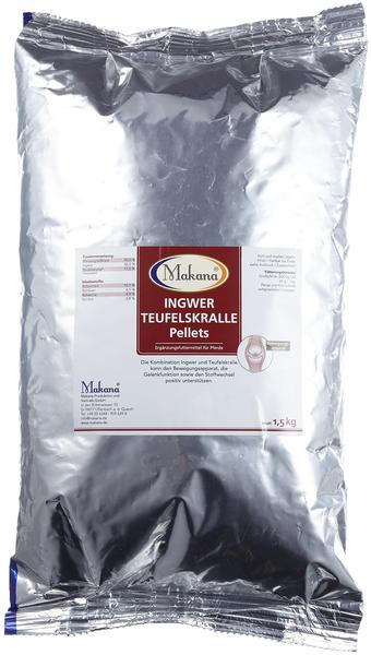 Makana Ingwer/Teufelskralle Pellets, 1,5 kg Beutel (1 x 1,5 kg)