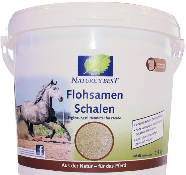 Nature's Best Flohsamen Schalen 1,5 kg