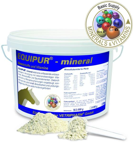 VETRIPHARM Equipur Mineral Ergänzungsfutter 3 kg