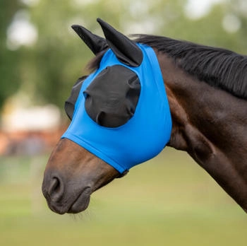 Busse Fliegenmaske Twin Fit Flexi, P, royal Summer