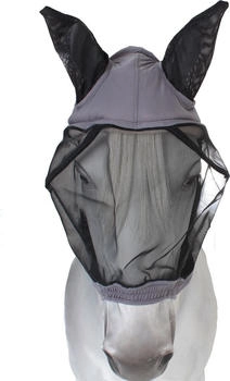 Busse Fliegenmaske FLY BUCKLER II grau P