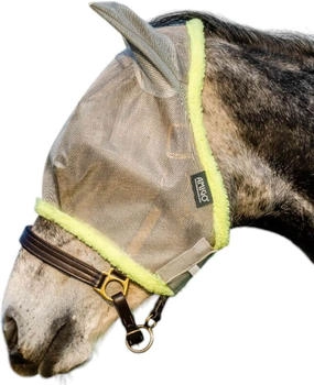 Horseware Amigo Fly Mask, WB, Silver/Lime