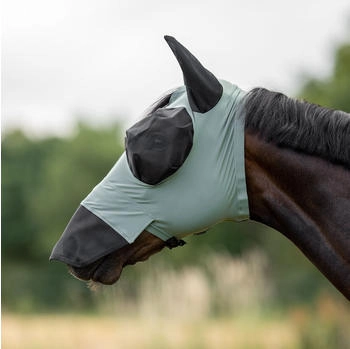 Busse Fliegenmaske Twin Fit Flexi Plus olive SH