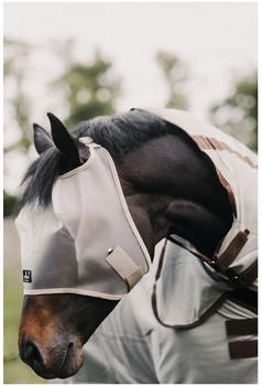 Kentucky Horsewear Kentucky - Fliegenmaske Classic ohne Ohren beige Full