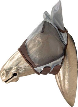 Kentucky Horsewear Klassische Fliegenmaske - Professionell - Schwarz - Mittel