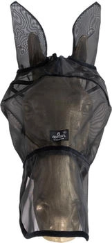 Kentucky Horsewear Kentucky - Fliegenmaske Classic mit Ohren und Nase schwarz Full