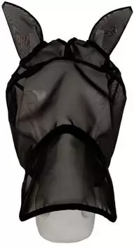 Kentucky Horsewear Kentucky - Fliegenmaske Classic mit Ohren und Nase schwarz cob