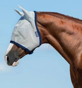 Horseware New Amigo FlyMask Größe: VB Farbe: silver-navy