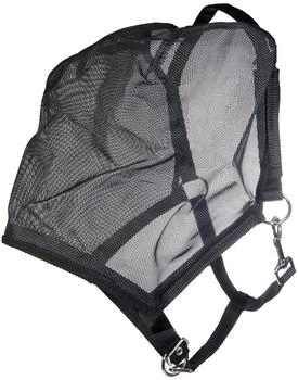 HKM 15549100 Fliegenmaskenhalfter, L, schwarz