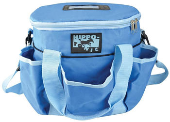 Hippo-Tonic Putztasche für Pferde gefüllt Pro 3 hellblau