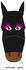 Pfiff Gesichtsmaske Reiten mit Motiv schwarz/pink VB