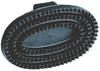 Agritura Gummistriegel oval aus Hartgummi 15x10,5cm schwarz (K3210)